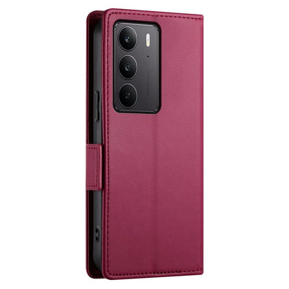 Realme C75 Wallet Case - Luxury Magnetic PU Leather Flip Cover with Card Slots, Stand & Shockproof Protection