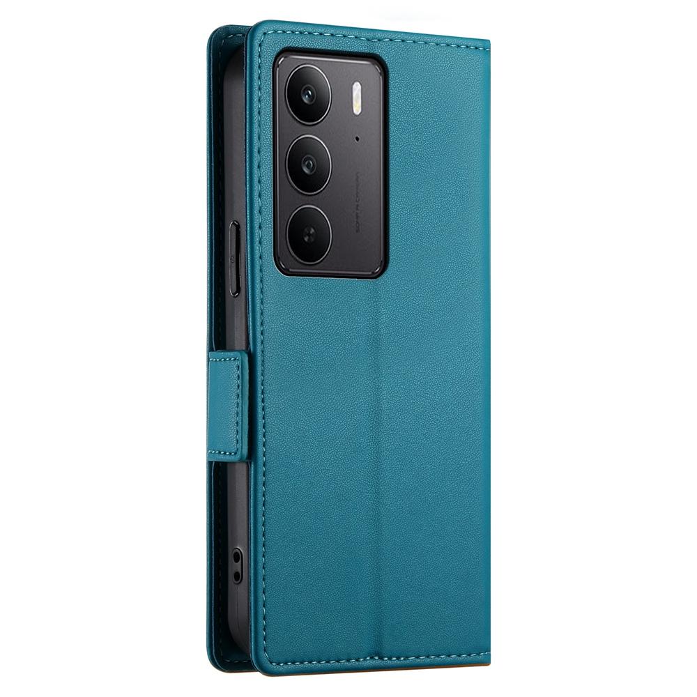 Realme C75 Wallet Case - Luxury Magnetic PU Leather Flip Cover with Card Slots, Stand & Shockproof Protection
