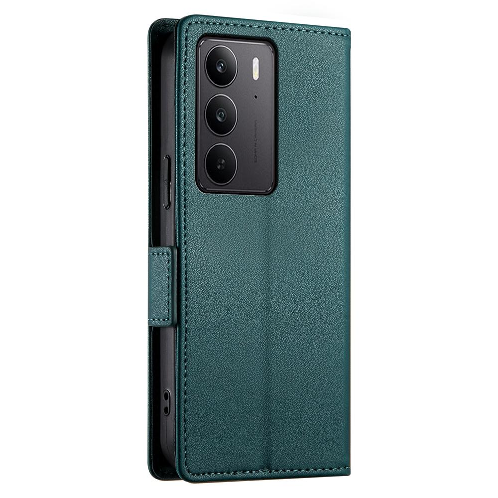 Realme C75 Wallet Case - Luxury Magnetic PU Leather Flip Cover with Card Slots, Stand & Shockproof Protection