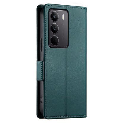 Realme 14x Wallet Case - Luxury Magnetic PU Leather Flip Cover with Card Slots, Stand & Shockproof Protection