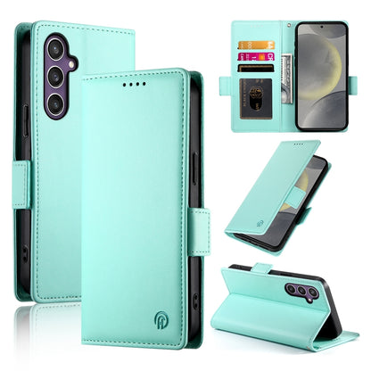 Samsung Galaxy S24 5G Wallet Case - Luxury Magnetic PU Leather Flip Cover with Card Slots, Stand & Shockproof Protection