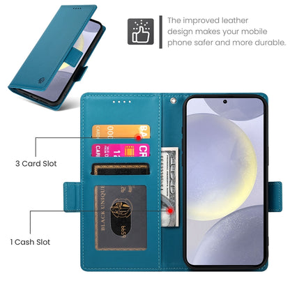 Samsung Galaxy S24+ 5G Wallet Case - Luxury Magnetic PU Leather Flip Cover with Card Slots, Stand & Shockproof Protection