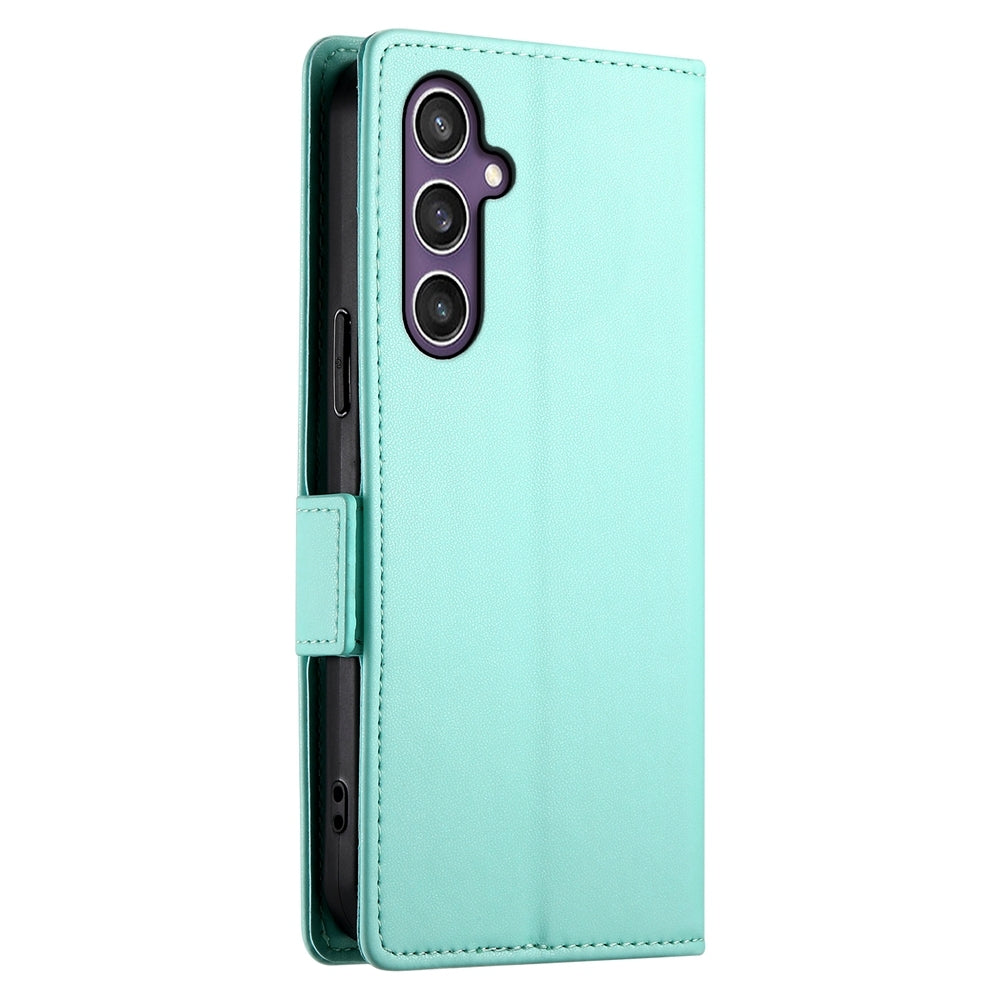 Samsung Galaxy S24+ 5G Wallet Case - Luxury Magnetic PU Leather Flip Cover with Card Slots, Stand & Shockproof Protection