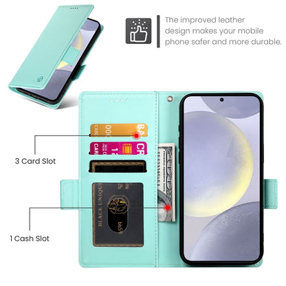 Samsung Galaxy S24+ 5G Wallet Case - Luxury Magnetic PU Leather Flip Cover with Card Slots, Stand & Shockproof Protection