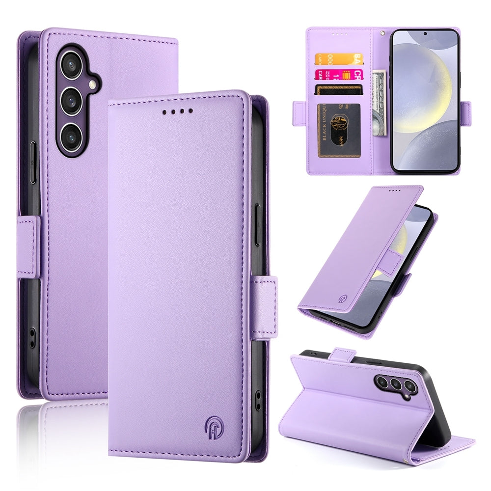 Samsung Galaxy S24+ 5G Wallet Case - Luxury Magnetic PU Leather Flip Cover with Card Slots, Stand & Shockproof Protection