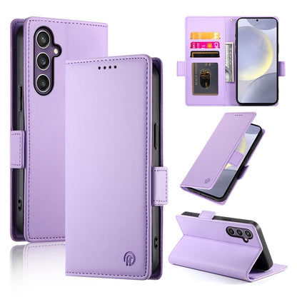 Samsung Galaxy S24+ 5G Wallet Case - Luxury Magnetic PU Leather Flip Cover with Card Slots, Stand & Shockproof Protection