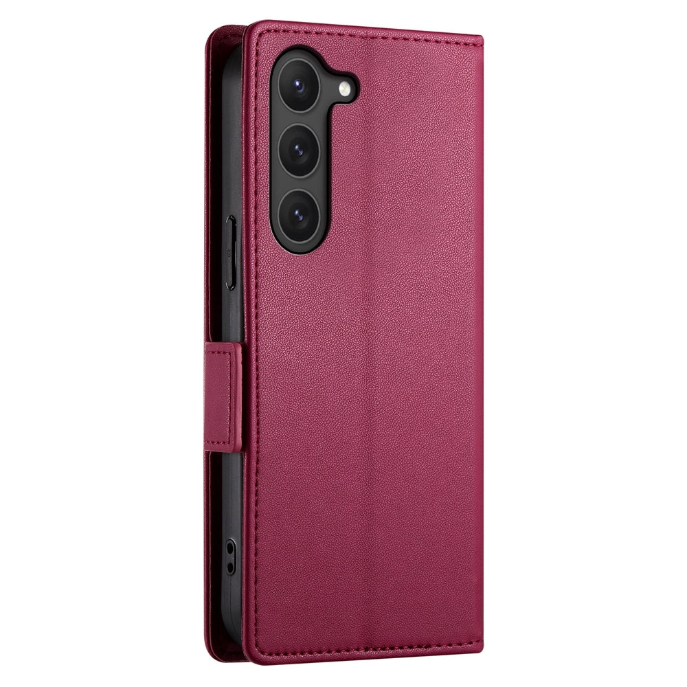 Samsung Galaxy S23 5G Wallet Case - Luxury Magnetic PU Leather Flip Cover with Card Slots, Stand & Shockproof Protection