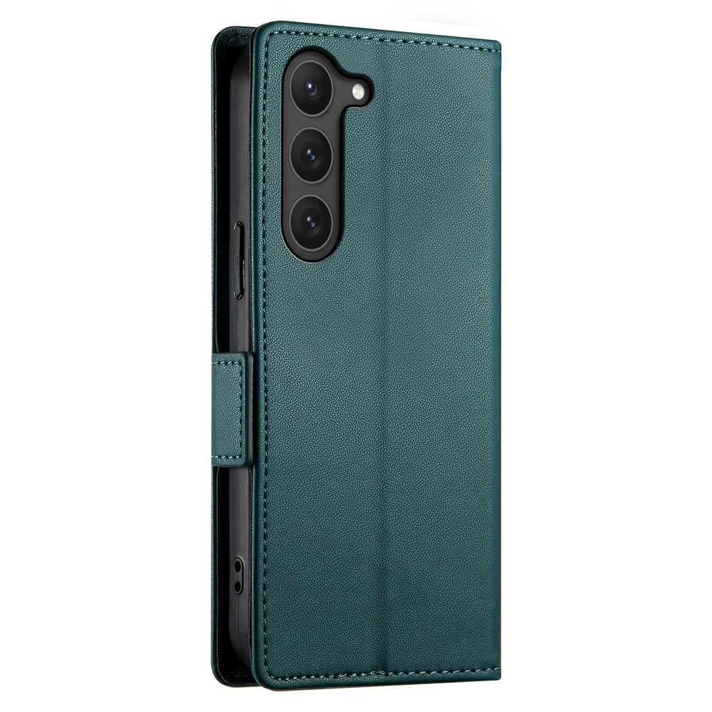 Samsung Galaxy S23 5G Wallet Case - Luxury Magnetic PU Leather Flip Cover with Card Slots, Stand & Shockproof Protection
