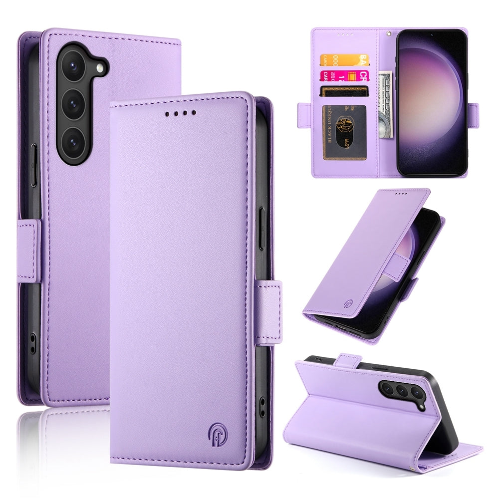 Samsung Galaxy S23 5G Wallet Case - Luxury Magnetic PU Leather Flip Cover with Card Slots, Stand & Shockproof Protection