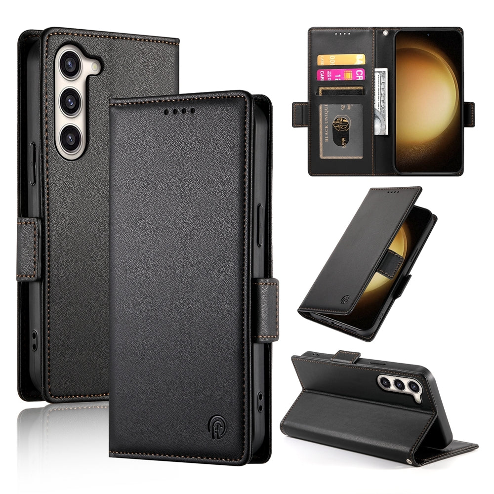 Samsung Galaxy S23+ 5G Wallet Case - Luxury Magnetic PU Leather Flip Cover with Card Slots, Stand & Shockproof Protection