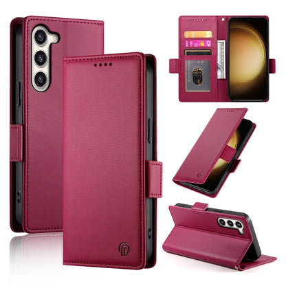 Samsung Galaxy S23+ 5G Wallet Case - Luxury Magnetic PU Leather Flip Cover with Card Slots, Stand & Shockproof Protection