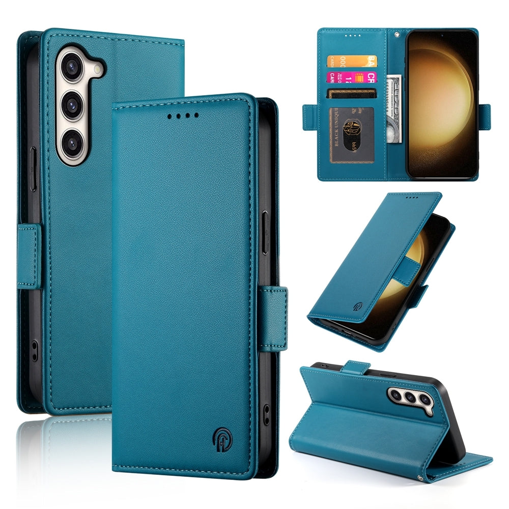 Samsung Galaxy S23+ 5G Wallet Case - Luxury Magnetic PU Leather Flip Cover with Card Slots, Stand & Shockproof Protection