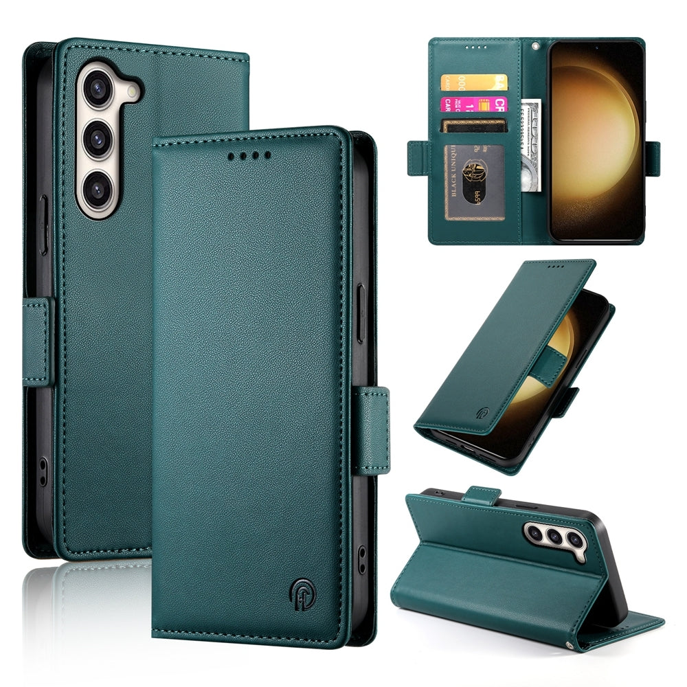 Samsung Galaxy S23+ 5G Wallet Case - Luxury Magnetic PU Leather Flip Cover with Card Slots, Stand & Shockproof Protection