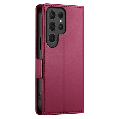 Samsung Galaxy S23 Ultra 5G Wallet Case - Luxury Magnetic PU Leather Flip Cover with Card Slots, Stand & Shockproof Protection