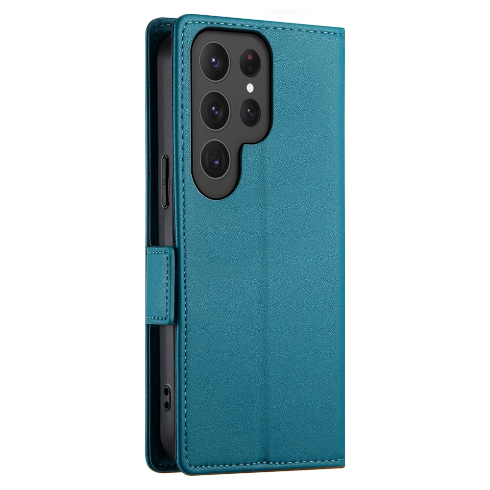 Samsung Galaxy S23 Ultra 5G Wallet Case - Luxury Magnetic PU Leather Flip Cover with Card Slots, Stand & Shockproof Protection