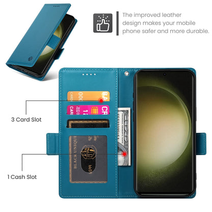 Samsung Galaxy S23 Ultra 5G Wallet Case - Luxury Magnetic PU Leather Flip Cover with Card Slots, Stand & Shockproof Protection