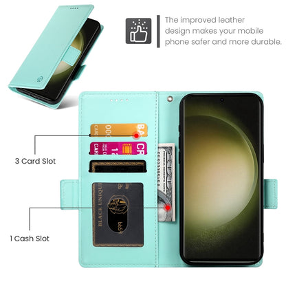 Samsung Galaxy S23 Ultra 5G Wallet Case - Luxury Magnetic PU Leather Flip Cover with Card Slots, Stand & Shockproof Protection