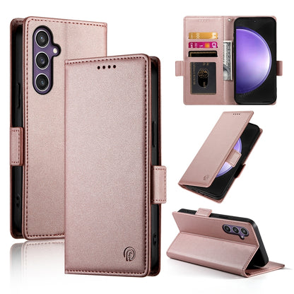 Samsung Galaxy S23 FE 5G Wallet Case - Luxury Magnetic PU Leather Flip Cover with Card Slots, Stand & Shockproof Protection