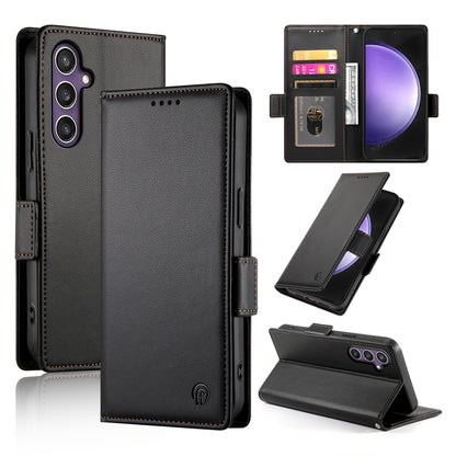 Samsung Galaxy S23 FE 5G Wallet Case - Luxury Magnetic PU Leather Flip Cover with Card Slots, Stand & Shockproof Protection