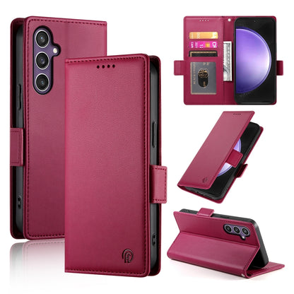 Samsung Galaxy S23 FE 5G Wallet Case - Luxury Magnetic PU Leather Flip Cover with Card Slots, Stand & Shockproof Protection