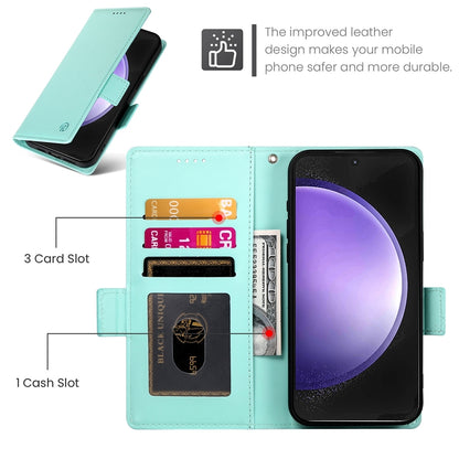 Samsung Galaxy S23 FE 5G Wallet Case - Luxury Magnetic PU Leather Flip Cover with Card Slots, Stand & Shockproof Protection