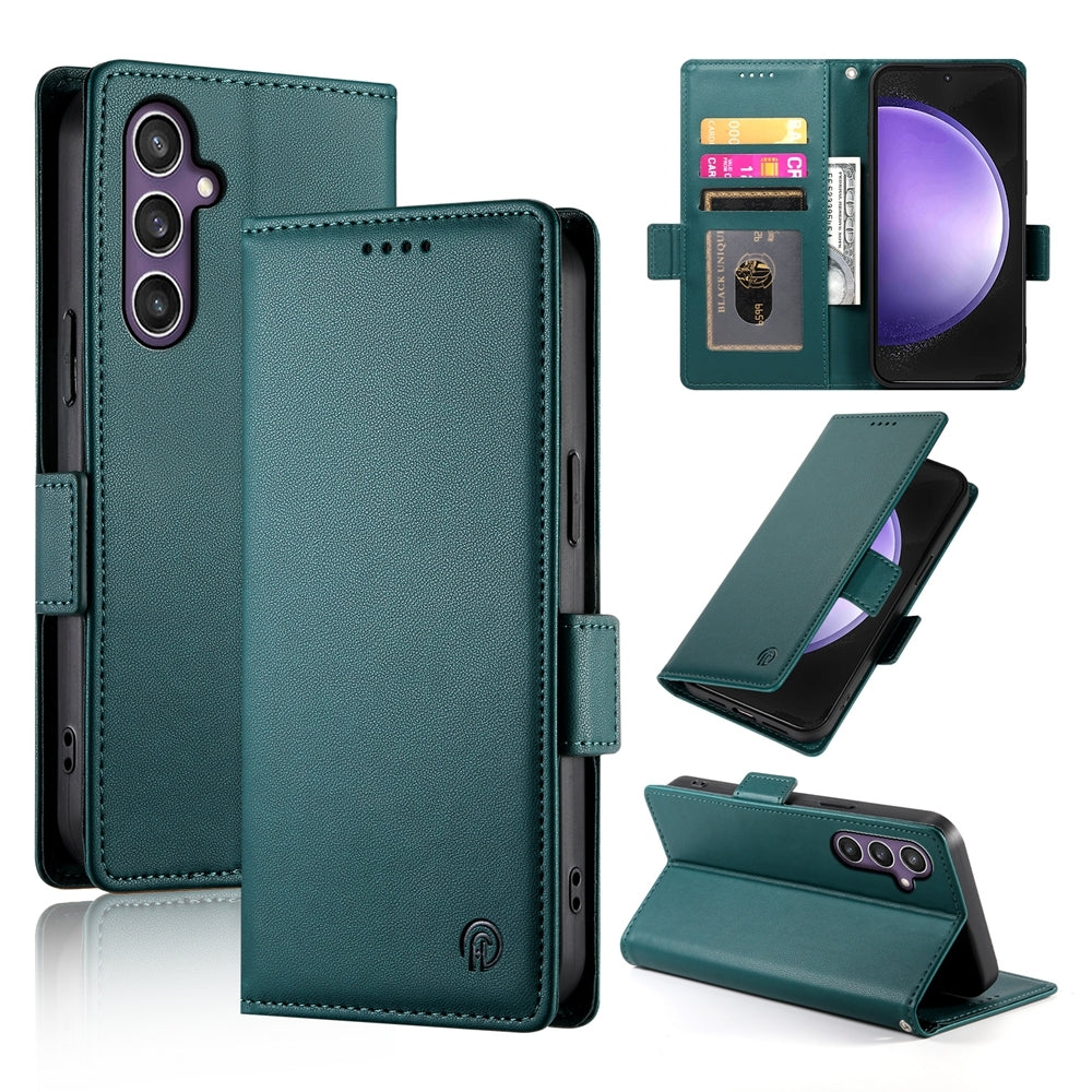Samsung Galaxy S23 FE 5G Wallet Case - Luxury Magnetic PU Leather Flip Cover with Card Slots, Stand & Shockproof Protection