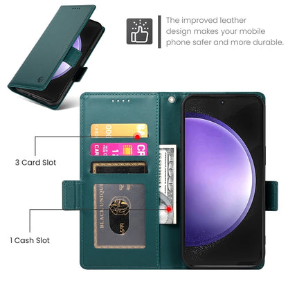 Samsung Galaxy S23 FE 5G Wallet Case - Luxury Magnetic PU Leather Flip Cover with Card Slots, Stand & Shockproof Protection