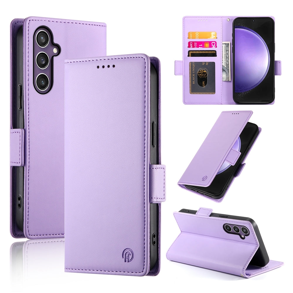 Samsung Galaxy S23 FE 5G Wallet Case - Luxury Magnetic PU Leather Flip Cover with Card Slots, Stand & Shockproof Protection