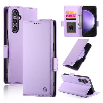 Samsung Galaxy S23 FE 5G Wallet Case - Luxury Magnetic PU Leather Flip Cover with Card Slots, Stand & Shockproof Protection
