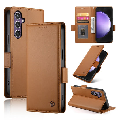 Samsung Galaxy S23 FE 5G Wallet Case - Luxury Magnetic PU Leather Flip Cover with Card Slots, Stand & Shockproof Protection