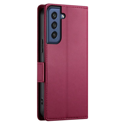 Samsung Galaxy S21 FE 5G Wallet Case - Luxury Magnetic PU Leather Flip Cover with Card Slots, Stand & Shockproof Protection