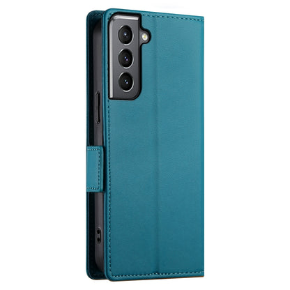 Samsung Galaxy S21 5G Wallet Case - Luxury Magnetic PU Leather Flip Cover with Card Slots, Stand & Shockproof Protection