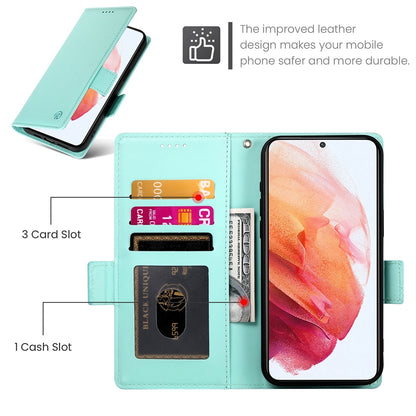Samsung Galaxy S21 5G Wallet Case - Luxury Magnetic PU Leather Flip Cover with Card Slots, Stand & Shockproof Protection