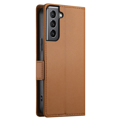 Samsung Galaxy S21 5G Wallet Case - Luxury Magnetic PU Leather Flip Cover with Card Slots, Stand & Shockproof Protection