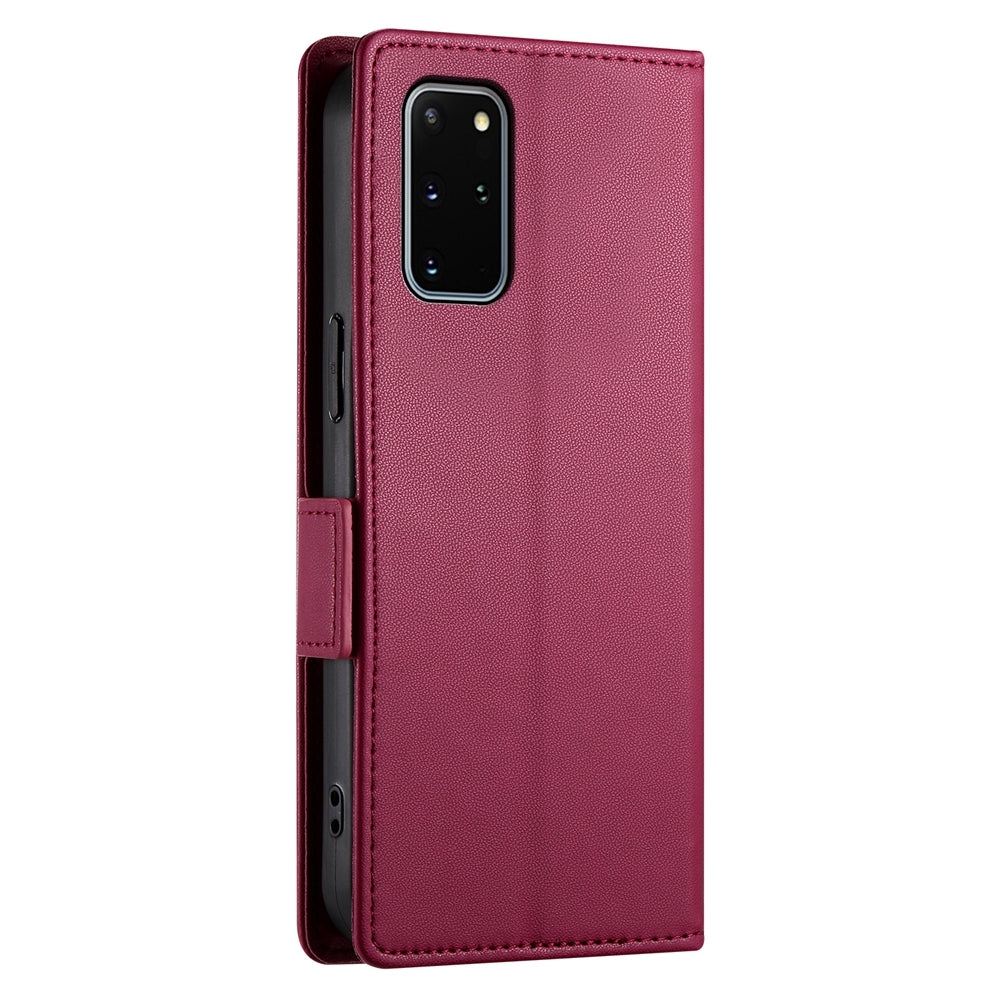 Samsung Galaxy S20+ 5G Wallet Case - Luxury Magnetic PU Leather Flip Cover with Card Slots, Stand & Shockproof Protection
