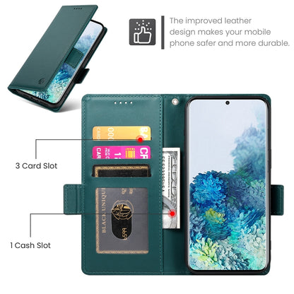 Samsung Galaxy S20+ 5G Wallet Case - Luxury Magnetic PU Leather Flip Cover with Card Slots, Stand & Shockproof Protection