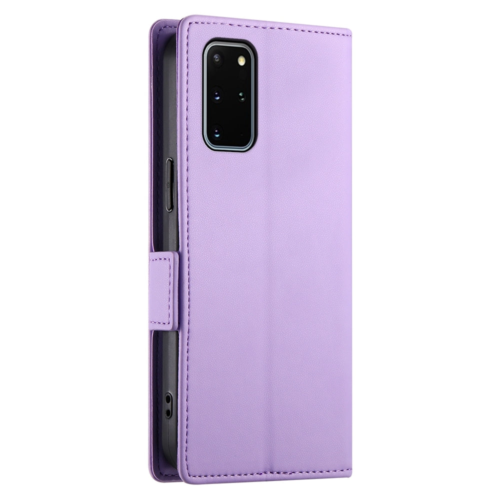 Samsung Galaxy S20+ 5G Wallet Case - Luxury Magnetic PU Leather Flip Cover with Card Slots, Stand & Shockproof Protection