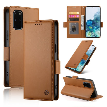 Samsung Galaxy S20+ 5G Wallet Case - Luxury Magnetic PU Leather Flip Cover with Card Slots, Stand & Shockproof Protection