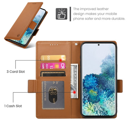 Samsung Galaxy S20+ 5G Wallet Case - Luxury Magnetic PU Leather Flip Cover with Card Slots, Stand & Shockproof Protection