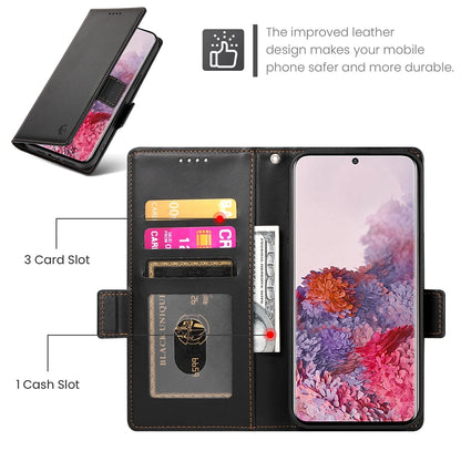 Samsung Galaxy S20 5G Wallet Case - Luxury Magnetic PU Leather Flip Cover with Card Slots, Stand & Shockproof Protection