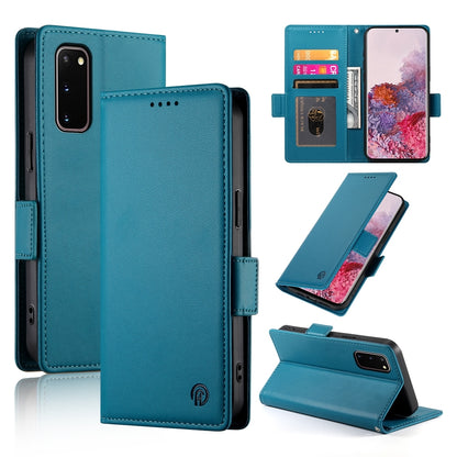 Samsung Galaxy S20 5G Wallet Case - Luxury Magnetic PU Leather Flip Cover with Card Slots, Stand & Shockproof Protection