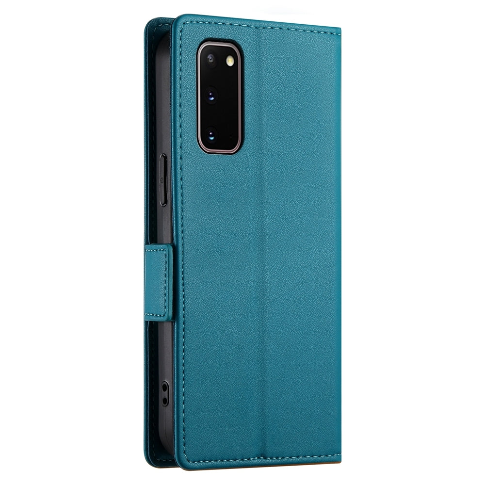Samsung Galaxy S20 5G Wallet Case - Luxury Magnetic PU Leather Flip Cover with Card Slots, Stand & Shockproof Protection