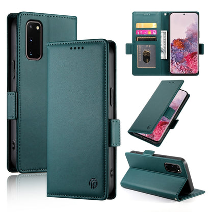 Samsung Galaxy S20 5G Wallet Case - Luxury Magnetic PU Leather Flip Cover with Card Slots, Stand & Shockproof Protection