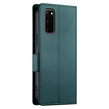 Samsung Galaxy S20 5G Wallet Case - Luxury Magnetic PU Leather Flip Cover with Card Slots, Stand & Shockproof Protection