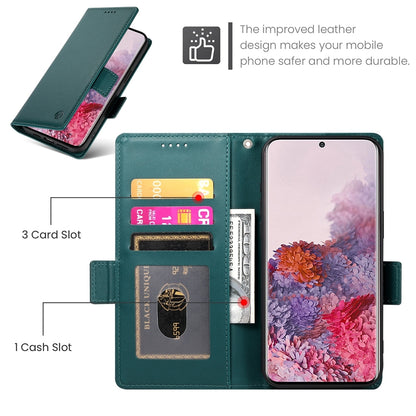 Samsung Galaxy S20 5G Wallet Case - Luxury Magnetic PU Leather Flip Cover with Card Slots, Stand & Shockproof Protection