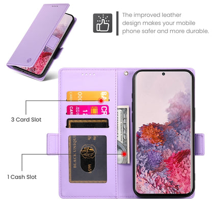 Samsung Galaxy S20 5G Wallet Case - Luxury Magnetic PU Leather Flip Cover with Card Slots, Stand & Shockproof Protection