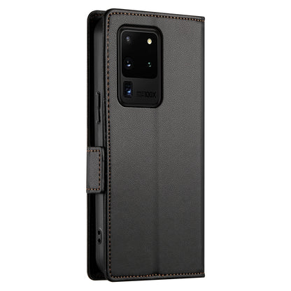 Samsung Galaxy S20 Ultra 5G Wallet Case - Luxury Magnetic PU Leather Flip Cover with Card Slots, Stand & Shockproof Protection