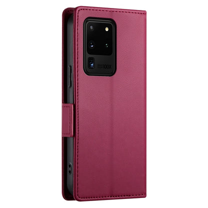 Samsung Galaxy S20 Ultra 5G Wallet Case - Luxury Magnetic PU Leather Flip Cover with Card Slots, Stand & Shockproof Protection