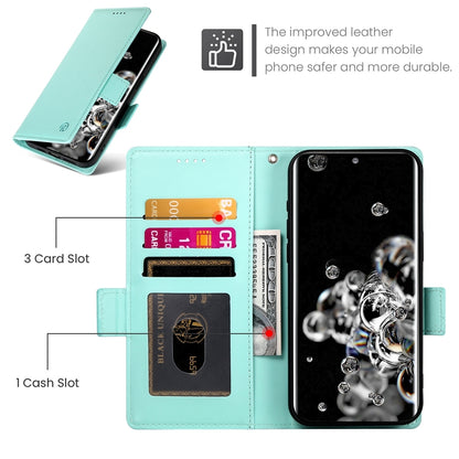 Samsung Galaxy S20 Ultra 5G Wallet Case - Luxury Magnetic PU Leather Flip Cover with Card Slots, Stand & Shockproof Protection