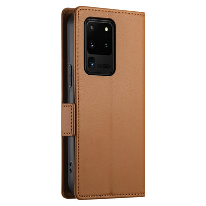 Samsung Galaxy S20 Ultra 5G Wallet Case - Luxury Magnetic PU Leather Flip Cover with Card Slots, Stand & Shockproof Protection